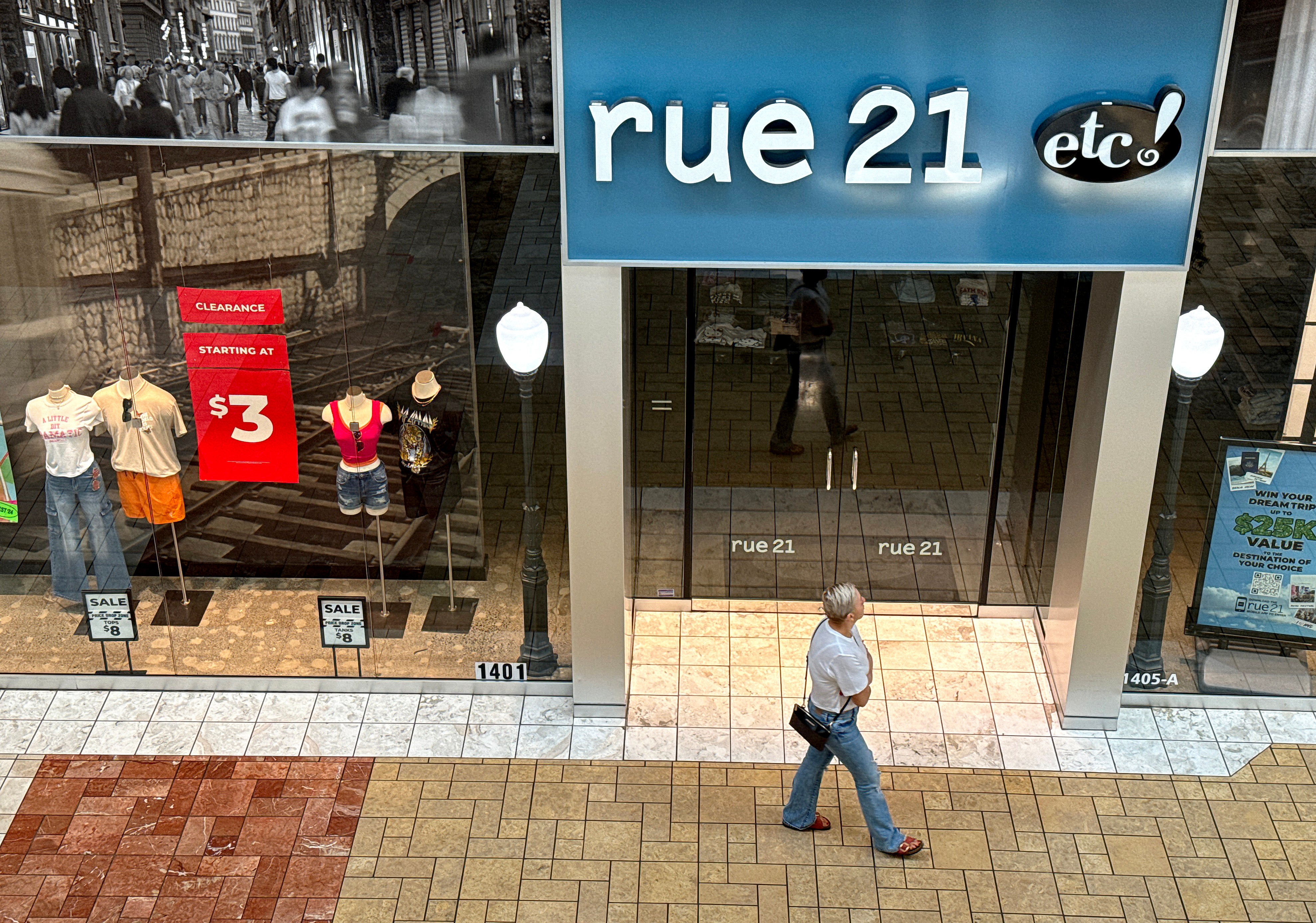 A rue21 store at Solano Town Center in Fairfield, California